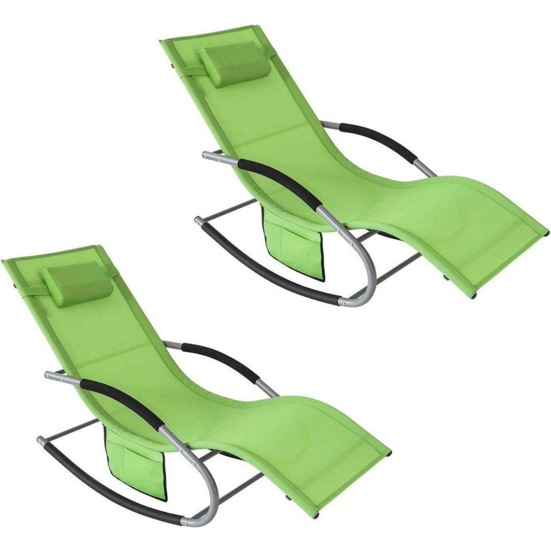 Sedie sospese Verde - Ergonomico