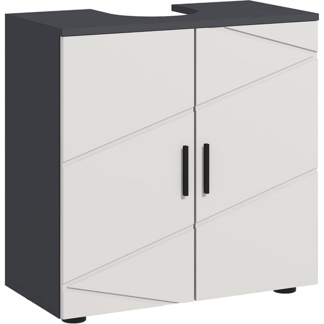 Legno Mobili a terra Grigio Salvaspazio